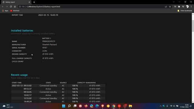 How to generate and view a Battery report on a Windows 10 & 11 laptop смотреть онлайн