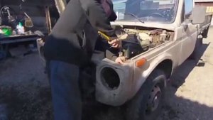 ПОДГОТОВКА К СЕЗОНУ МЕТАЛЛОКОПА, КУЗОВНЫЕ РАБОТЫ НИВА БИЗОН ФВК2302.