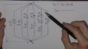 Урок 26. Метод двух узлов (Метод межузлового напряжения).