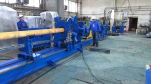 Разборка ВЗД на гидравличском ключе КГС-12 Сателлит