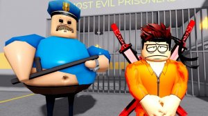 МЕНЯ ПОСАДИЛИ В ТЮРЬМУ НО Я СБЕЖАЛ!  СИМУЛЯТОР ПОБЕГА ИЗ ТЮРЬМЫ В РОБЛОКС !