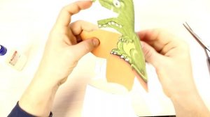 ИЛЛЮЗИЯ ИЗ БУМАГИ ДВИЖУЩИЙСЯ КРОКОДИЛ ГЕНА 🛠️ DiY ДЕЛАЕМ 3D КРОКОДИЛА