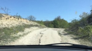 Дорога на Плато Караби - Яйла