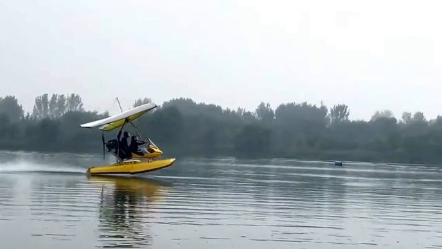 Посадка Skypper на поплавках смотреть онлайн