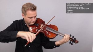 Fiddlerman Master 5-String & Concert 5-String Viola for Christopher