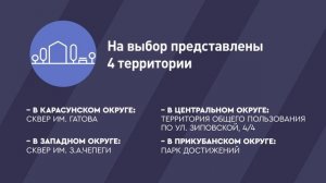 Голосование по выбору зеленых зон для благоустройства в 2022 году