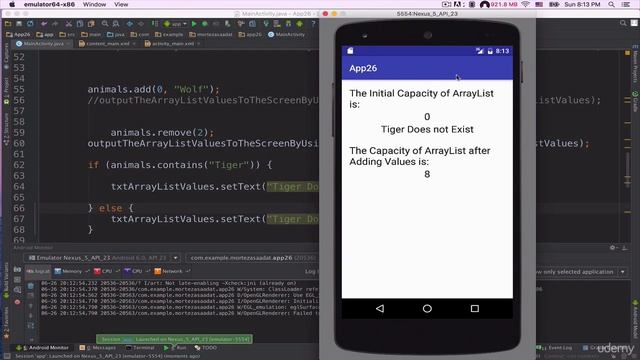 197. JAVA App Number 26 Part3 ArrayList in Java смотреть онлайн