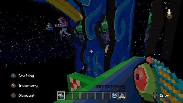 Minecraft: Walt Disney World DLC - Buzz Lightyear's Space Ranger Spin & Peter Pan's Flight Gameplay смотреть онлайн