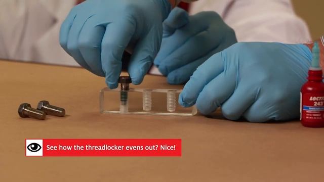 In the Lab with LOCTITE® - Proper Use of Threadlocker with Blind Holes смотреть онлайн