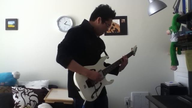 Alive and Kickin' Guitar Solo Cover - Paul Gilbert смотреть онлайн