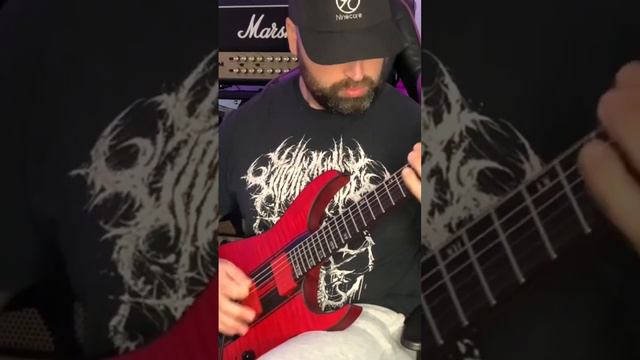 Metallica Style Riffs On The Schecter Banshee GT6 FR смотреть онлайн