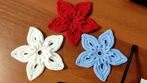 ЦВЕТОК крючком. Цветочек крючком для начинающих.