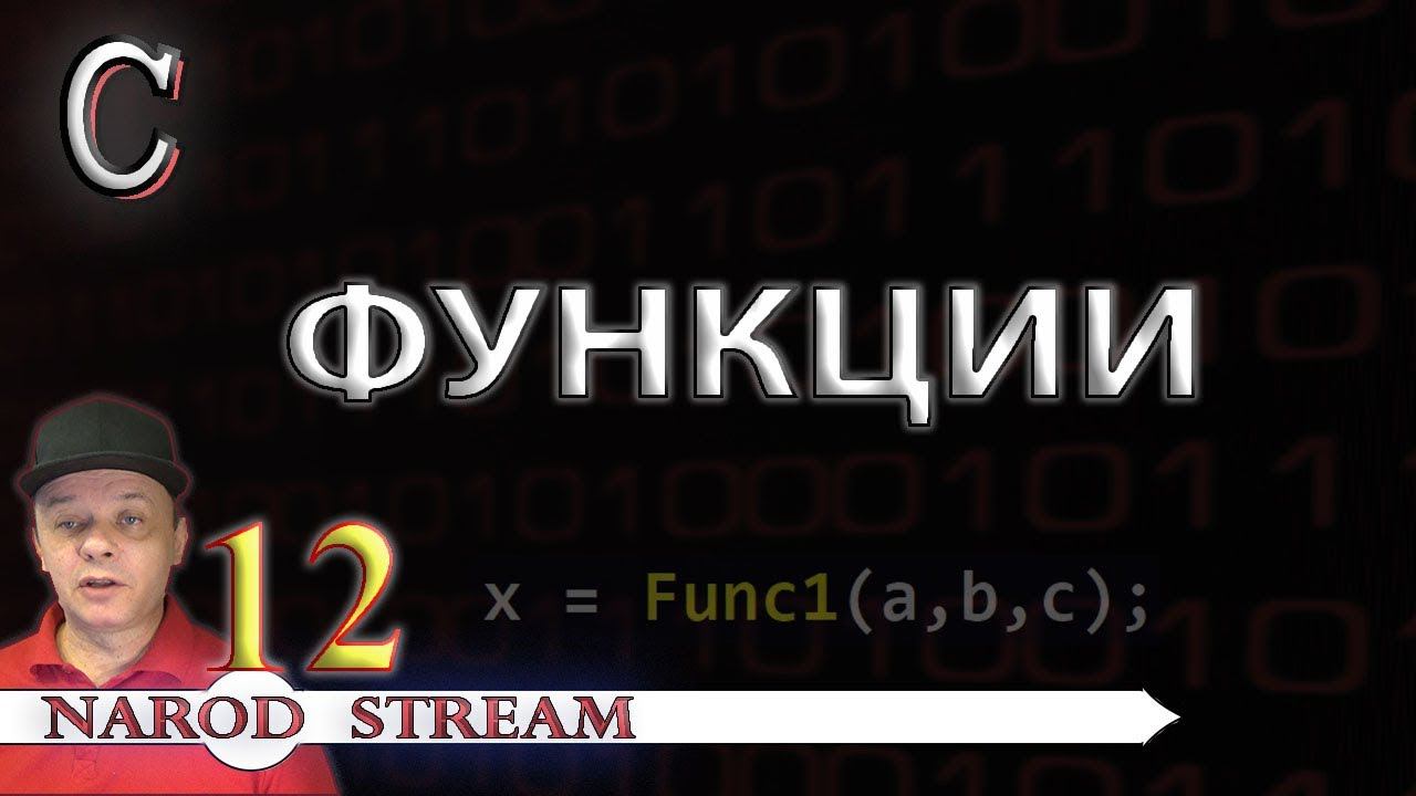 Программирование на C. Урок 12. Функции