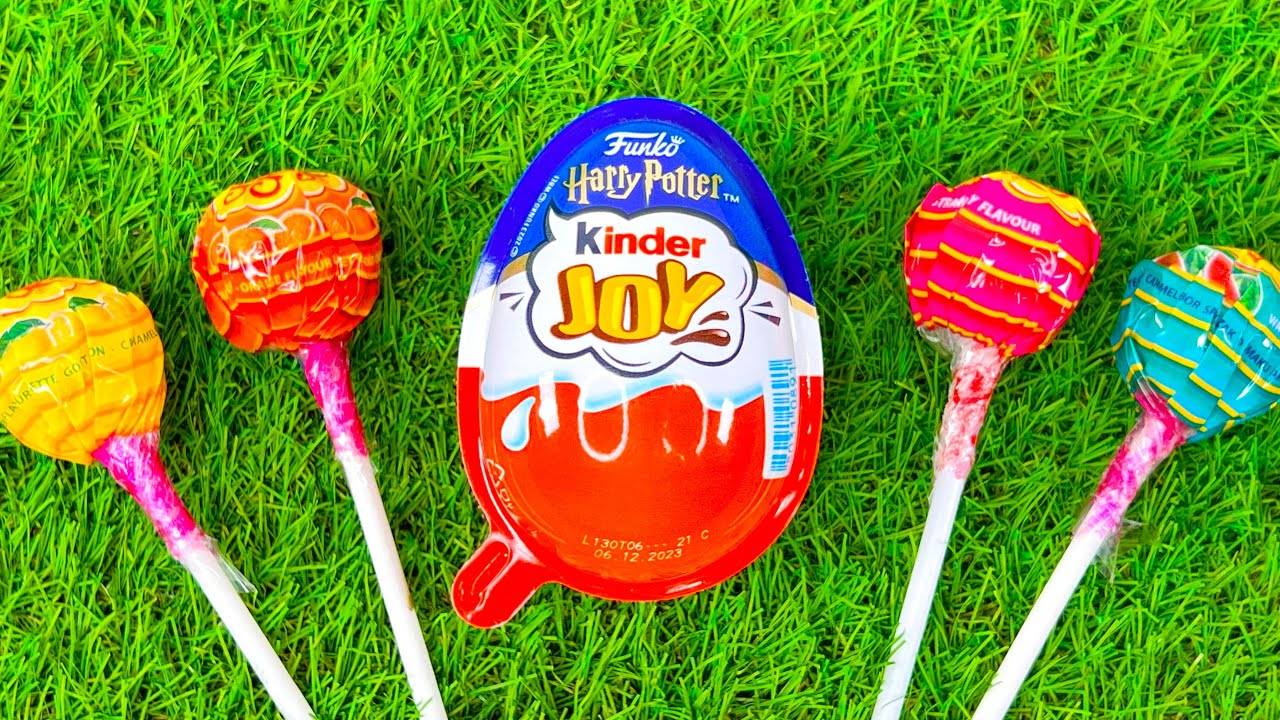 Удивительно приятное видео. Распаковка множества глянцевых леденцов и радужных конфет смотреть онлайн