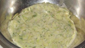 Оладьи из кабачка