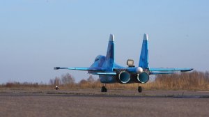 Су-27УБ и Boeing 737-500