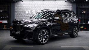 Оклейка антигравийной плёнкой BMW X 7