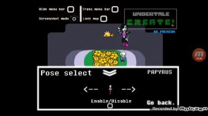Probando create undertale.