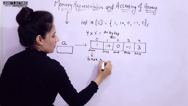 C_48 Arrays in C- part 3 | Memory Representation and Accessing of Array elements смотреть онлайн