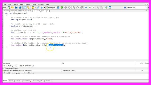 MQL5 TUTORIAL - ADVANCED ICCI EXPERT ADVISOR