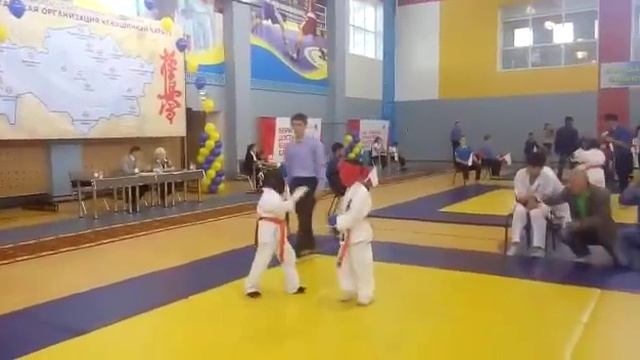 киокушинкай каратэ дети до 20 кг.6 лет.