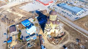 Phantom 4. Волгоград. Краснооктябрьский район. Март 2017.