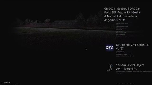 ASSETTO CORSA GB-9004 | GokBoru | DPC Car Pack | SRP-Tatsumi PA | Gezinti & Normal Trafik & Gazlama смотреть онлайн