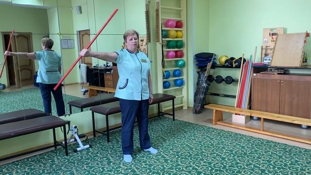 ГБУ ТЦСО "Марьино". Онлайн-занятие ЛФК. смотреть онлайн