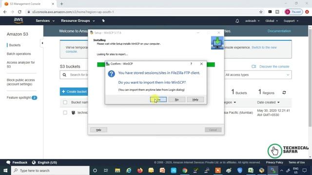 AWS-S3 Bucket Access Through WinScp | How To Access Amazon S3 Buckets With SFTP | Upload/Download смотреть онлайн