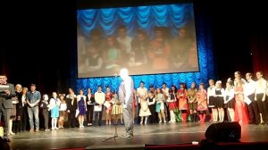 Награждение победителей фестиваля жестовой песни, который прошёл в городе Иваново в 2016 году.