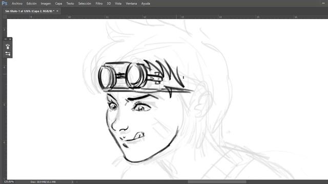 speed drawing photoshop pencil brush смотреть онлайн