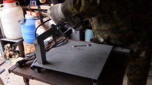 Стойка для болгарки - универсальный отрезной станок из болгарки (УШМ)