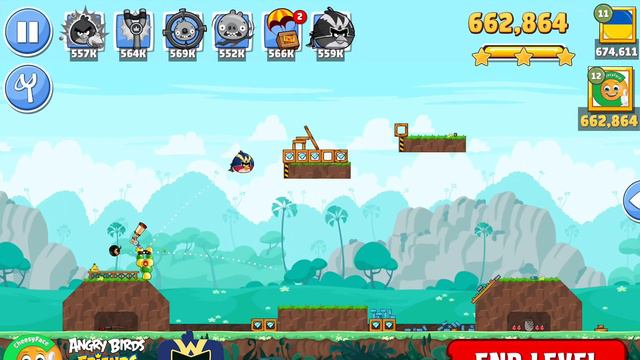 Angry Birds Friends Tournament 1191 Level 10 HighScore Power UP смотреть онлайн