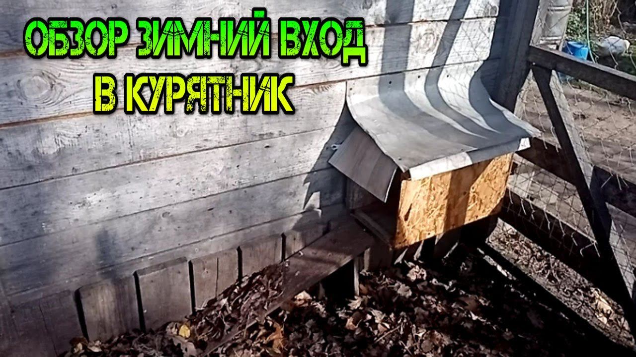 ЗИМНЯЯ ПРИХОЖАЯ В КУРЯТНИК