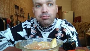 МУКБАНГ БОРЩ / ОБЖОР сыр косичка