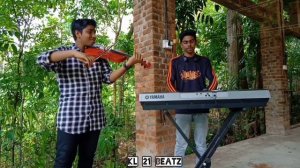 Kaathalae... Kaathalae.... Violin cover.....|Ambady violin| Ashik keyboard |KL 21 beatz