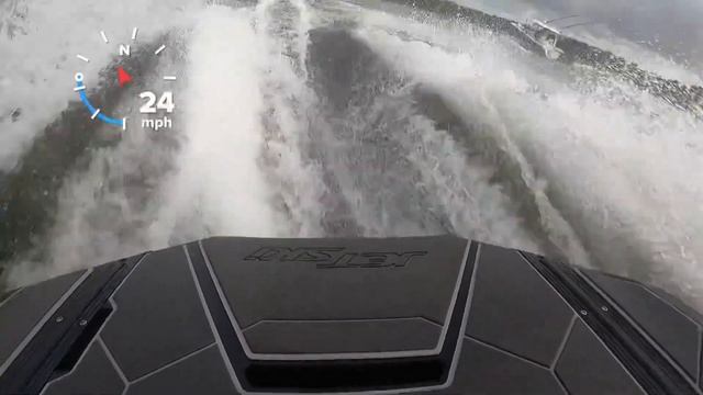 REAR VIEW WITH SOUND: Kawasaki Ultra 310 Jet Ski #kawasaki смотреть онлайн