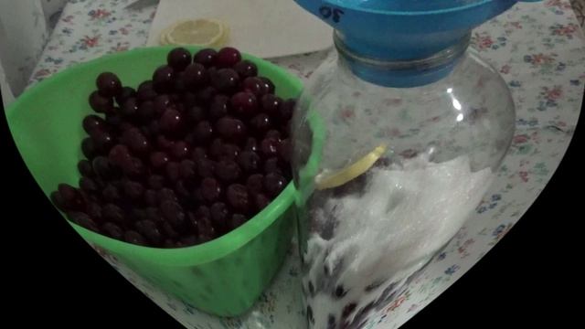 Вишнёвый компот на зиму)) смотреть онлайн