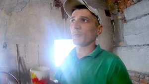 Самодельный кран для гаража готов.