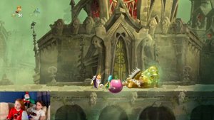 PS4: Играем с сестрой в Rayman Legends вдвоем