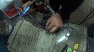 Течёт радиатор, пайка своими руками