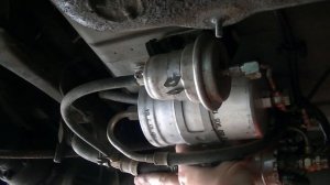 W124 - Fuel Filter and Accumulator Replacement