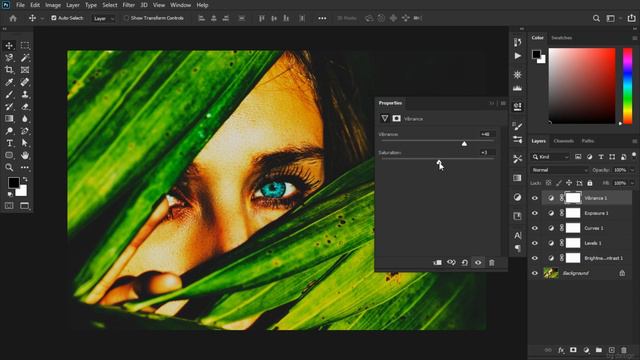 HOW TO USE ADJUSTMENT LAYER (AMHARIC TUTORIAL)
