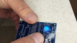 Нижняя подсветка на просвет платы для Мини Сверлильного Станка