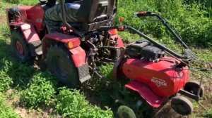 МТЗ-132Н - почвофреза из мотокультиватора