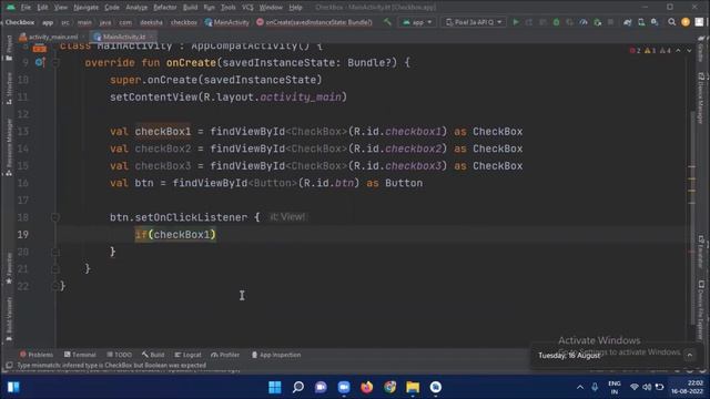 How to create Checkbox in Android using Kotlin | Kotlin | Android Studio Tutorial - Quick + Easy