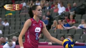Волейбол Гран при Жен Бразилия Россия Багга 23 07 2015