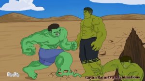 HULK vs HULK vs HULK (Full part) Hulk verse / flipaclip animation
