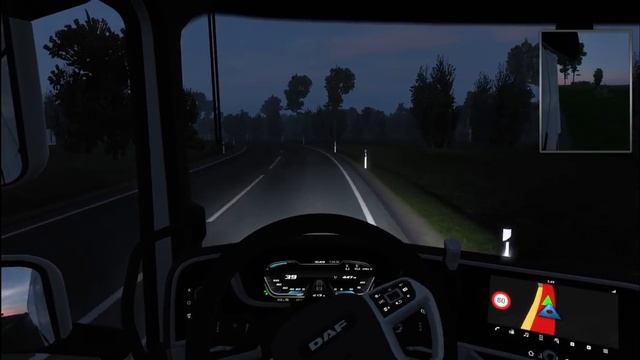 Euro Truck Simulator 2 Eдим рейс часть 2.