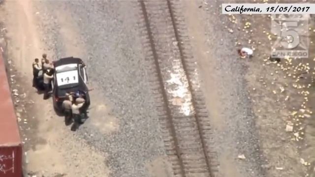 Погони полицейских США #27 ! Police Chases In USA #27